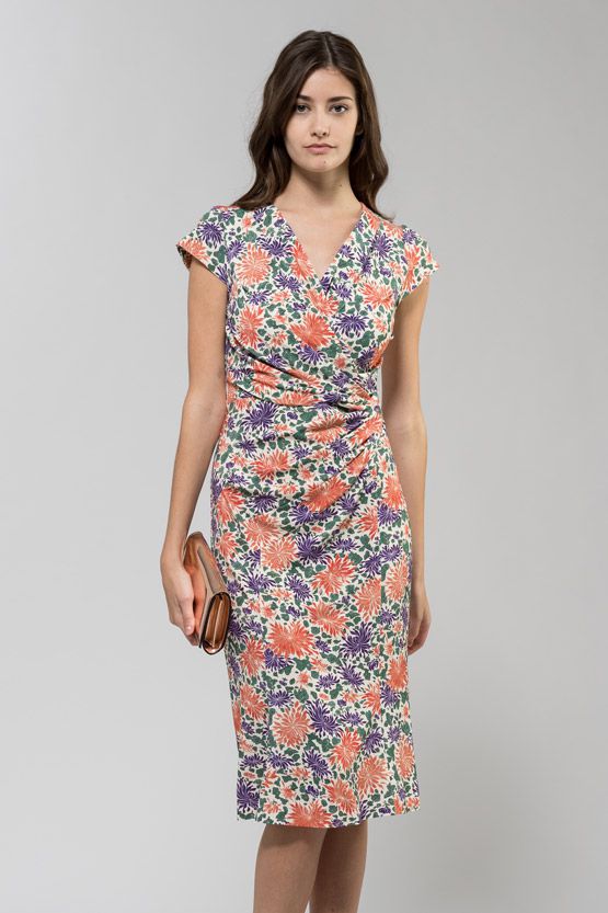 Japanese Pattern: Belvedere Waist Gathered Dress