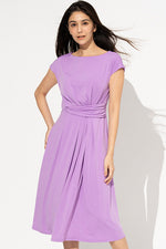 Navy A-Line Dress For Actresses