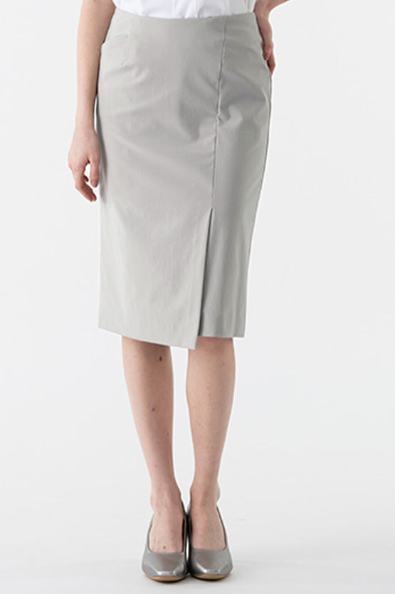 Navy Wrap Skirt