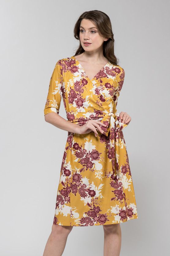 Japanese Pattern: Shisa Terrace Wrap Dress