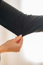 Stretch Jacquard: Black Geo Tailored Jacket
