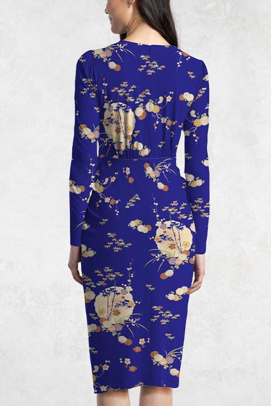 [Fleece lining] Moon viewing Venus dress (with antistatic petticoat)