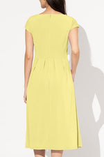 Lemon Yellow Actress Dress