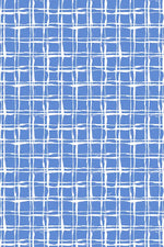 Stretch Chiffon: Stretch Chiffon Azure Lattice Long Mermaid Dress