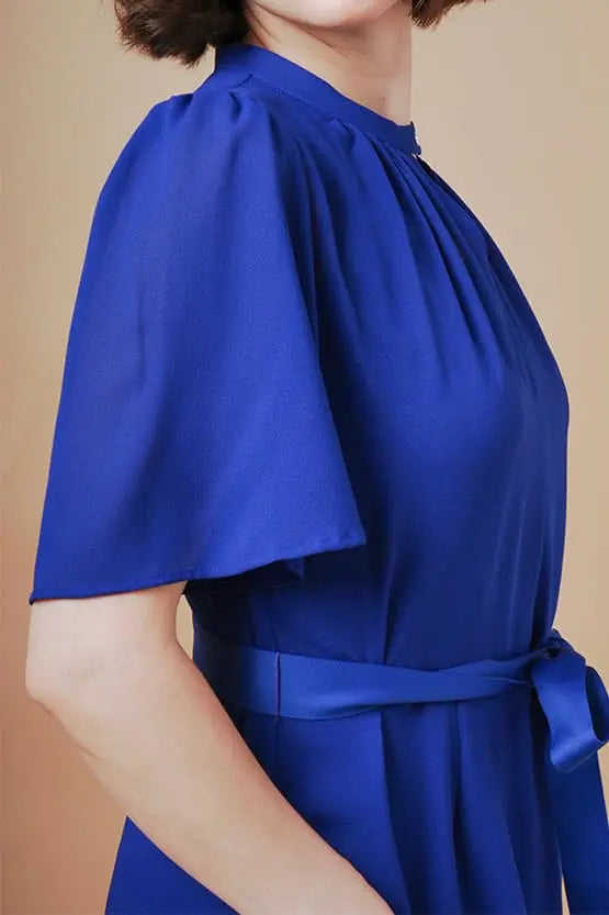Stretch Chiffon: Long Mermaid Dress