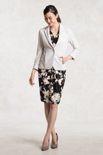 Sakura Sky Blue Ribbon Tie