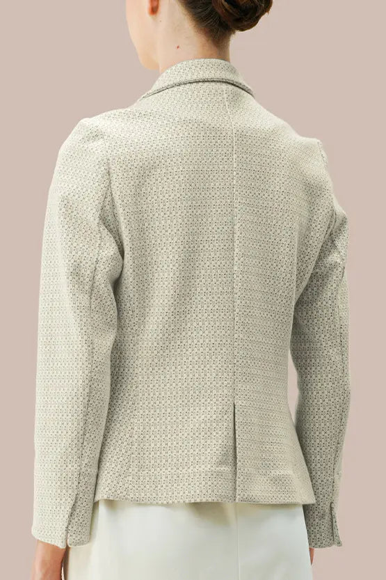 Lame Jacquard: Tailored Jacket