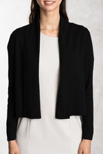 Black Kanazawa Short Cardigan