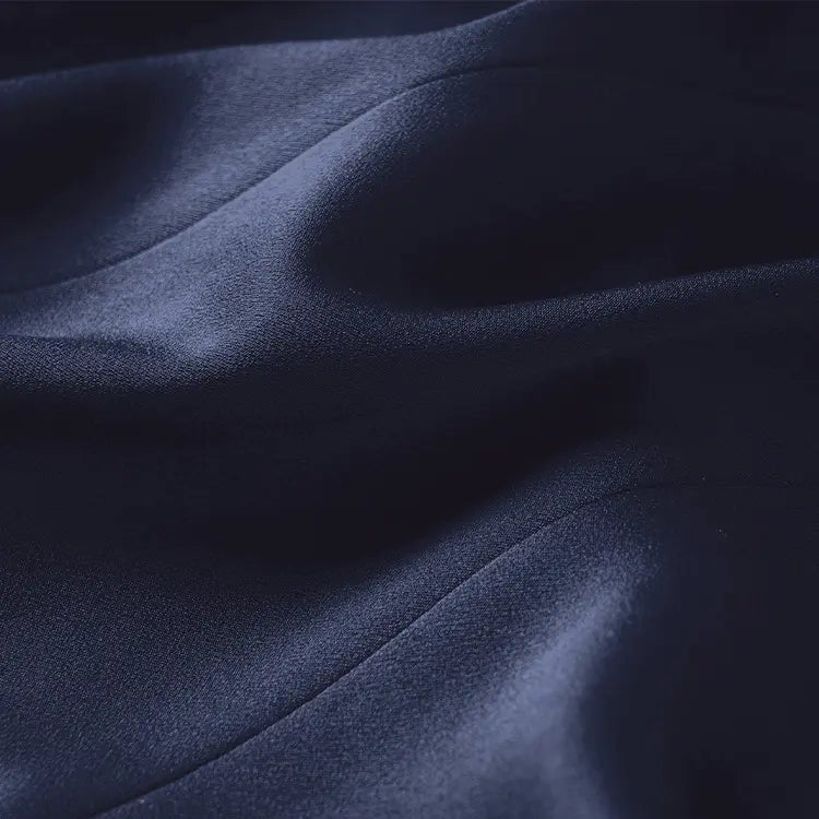 Dress Crafted from Rare, Luxurious Satin Fabric
