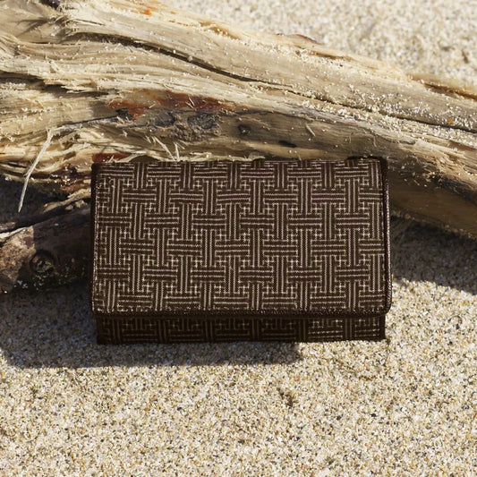 Authentic Oshima Tsumugi: Business card holder
