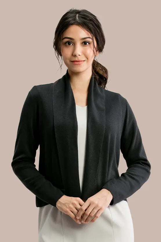 Short cardigan made in Niigata