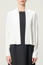 [Cool knit] Short line cardigan