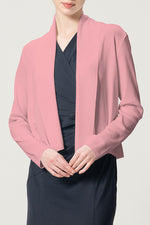 [Cool knit] Short line cardigan