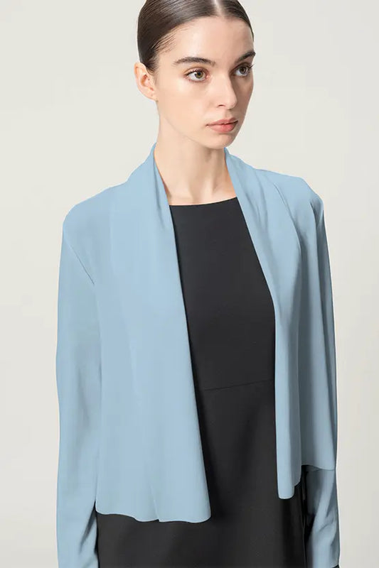 Soft Touch Knit: Short line cardigan