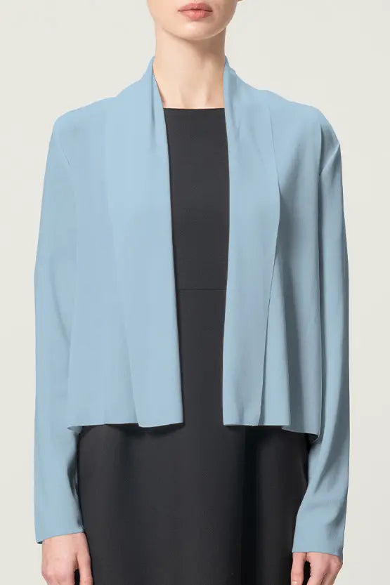 Soft Touch Knit: Short line cardigan