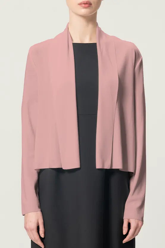 Soft Touch Knit: Short line cardigan