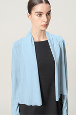 [Cool knit] Short line cardigan