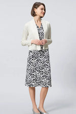 Washable Wool Knit: Short Line Cardigan