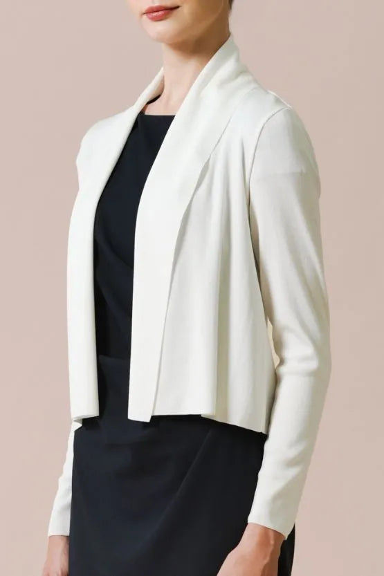 Short cardigan made in Niigata