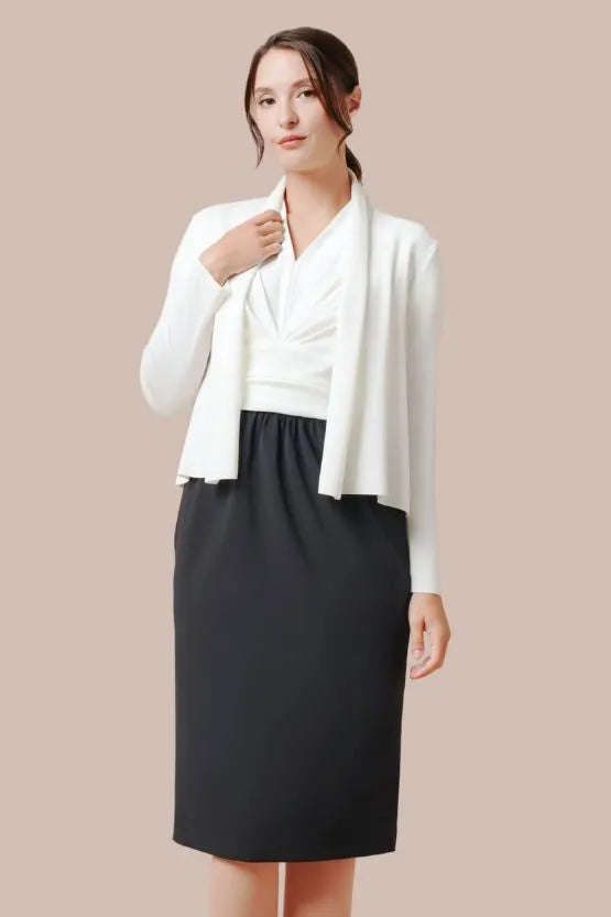 Short cardigan made in Niigata