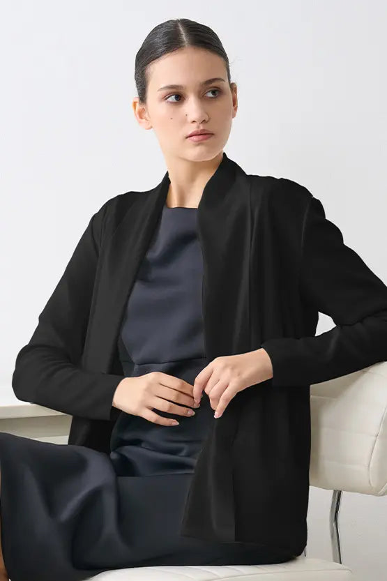 Washable Knit: Lined Jacket Cardigan