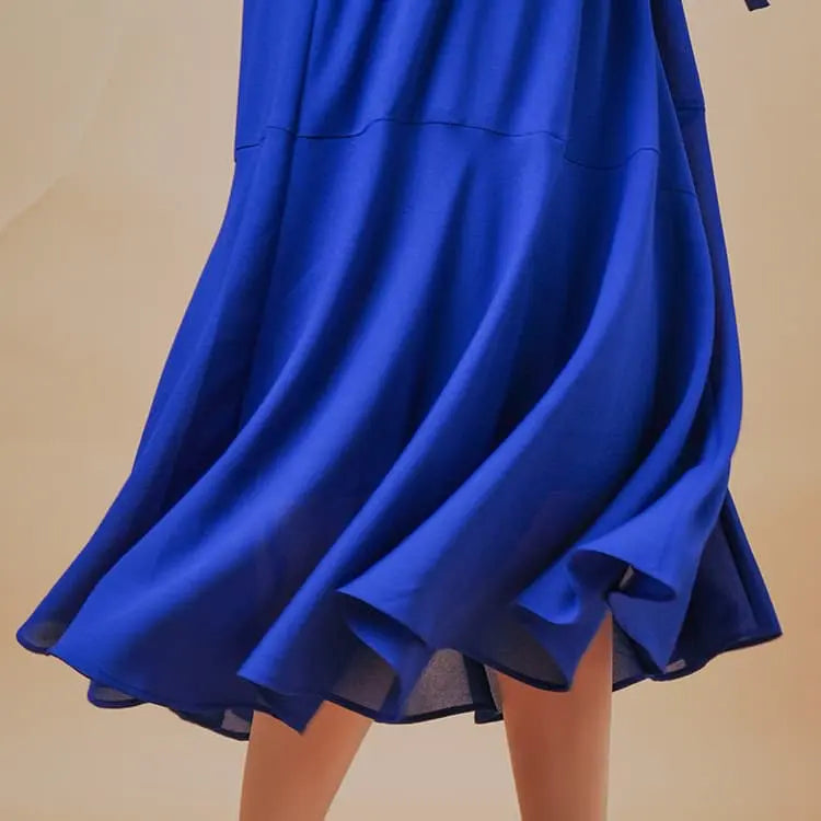 A beautiful mermaid A-line that sways with every step