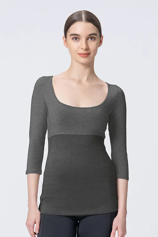 Warm: Shaping Under Top 3/4 Sleeve
