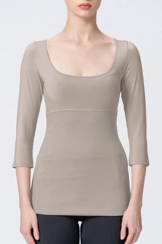 Warm: Shaping Under Top 3/4 Sleeve