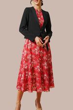 Space Material: Bolero Jacket with Buttons