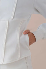 Space Material: Corset Zip-Up