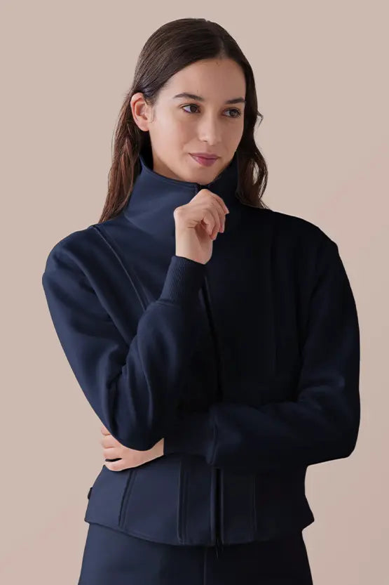 Space Material: Corset Zip-Up