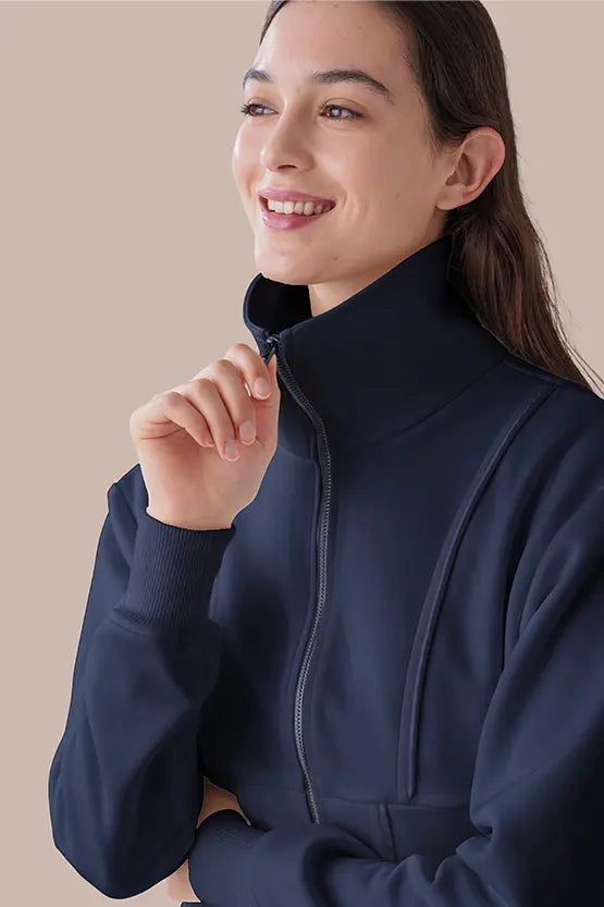 Space Material: Corset Zip-Up