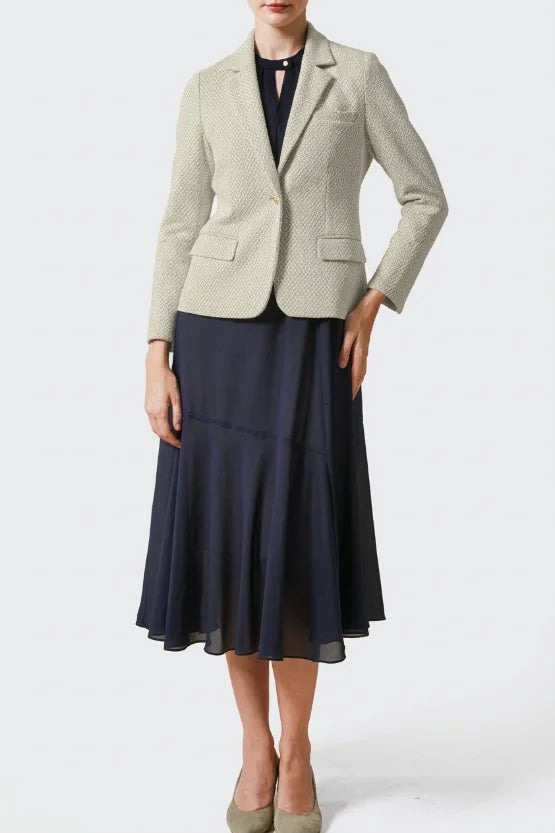 Lame Jacquard: Tailored Jacket
