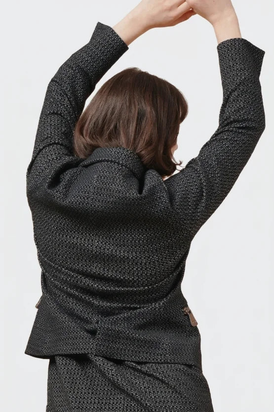 Lame Jacquard: Tailored Jacket