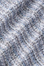 Boucle Tweed: Collarless Short Jacket