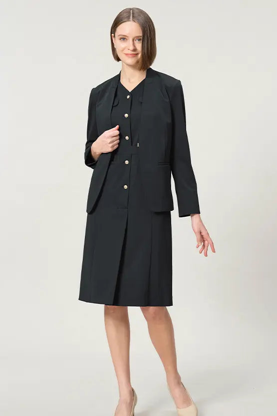 Tech Jersey: Collarless Jacket