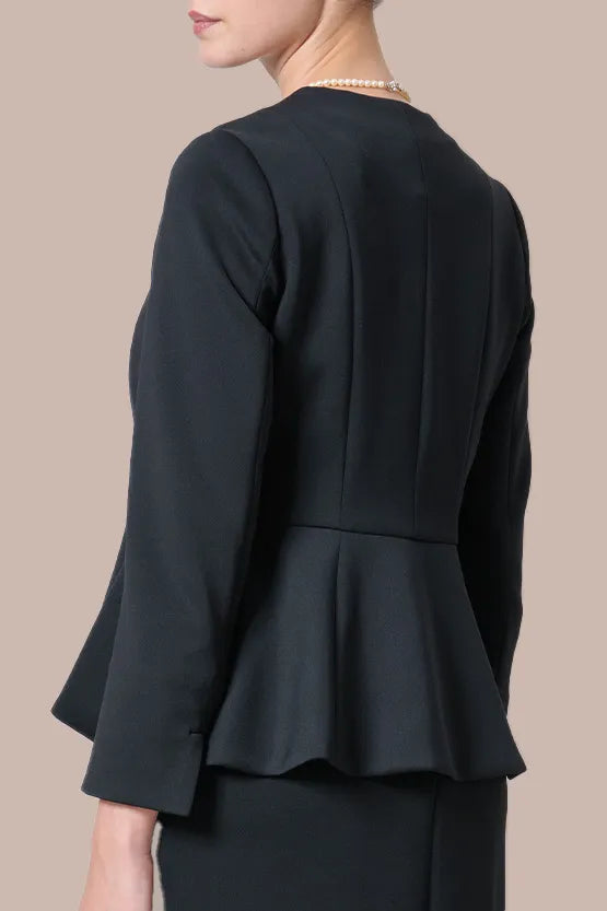 Space Material: Peplum Jacket