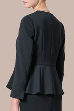 Space Material: Peplum Jacket