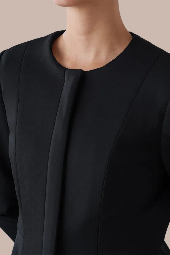 Space Material: Peplum Jacket