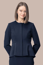 Space Material: Peplum Jacket