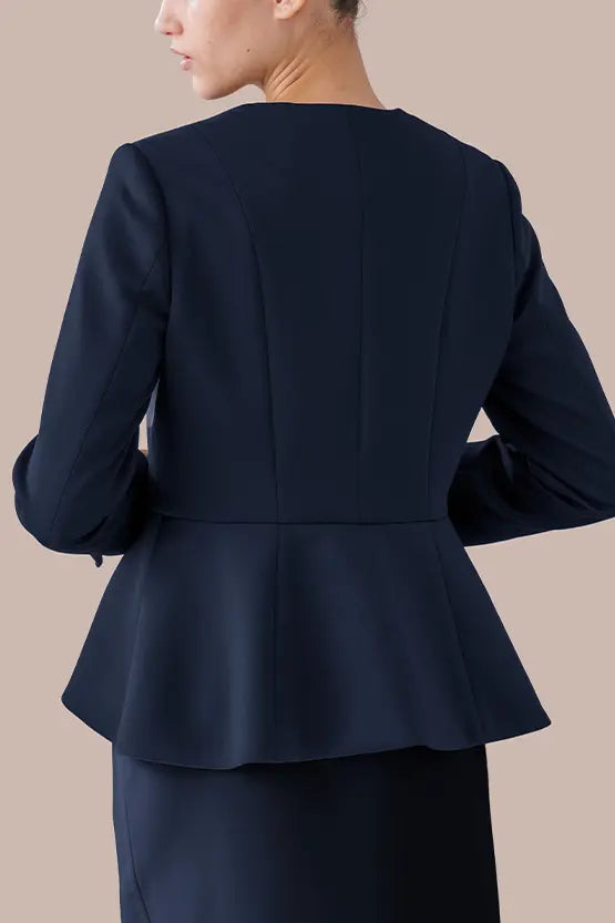 Space Material: Peplum Jacket
