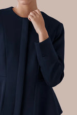 Space Material: Peplum Jacket