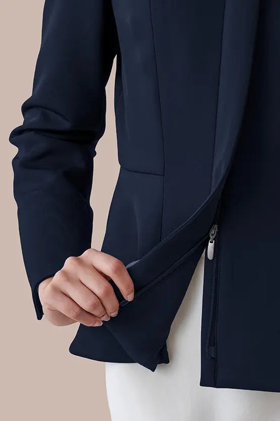 Space Material: Peplum Jacket