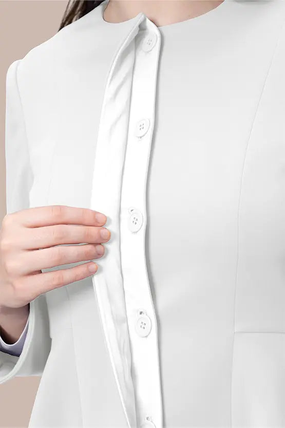 Space Material: Peplum Jacket