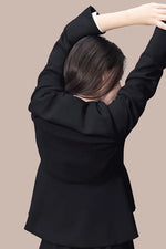 Space Material: Peplum Jacket