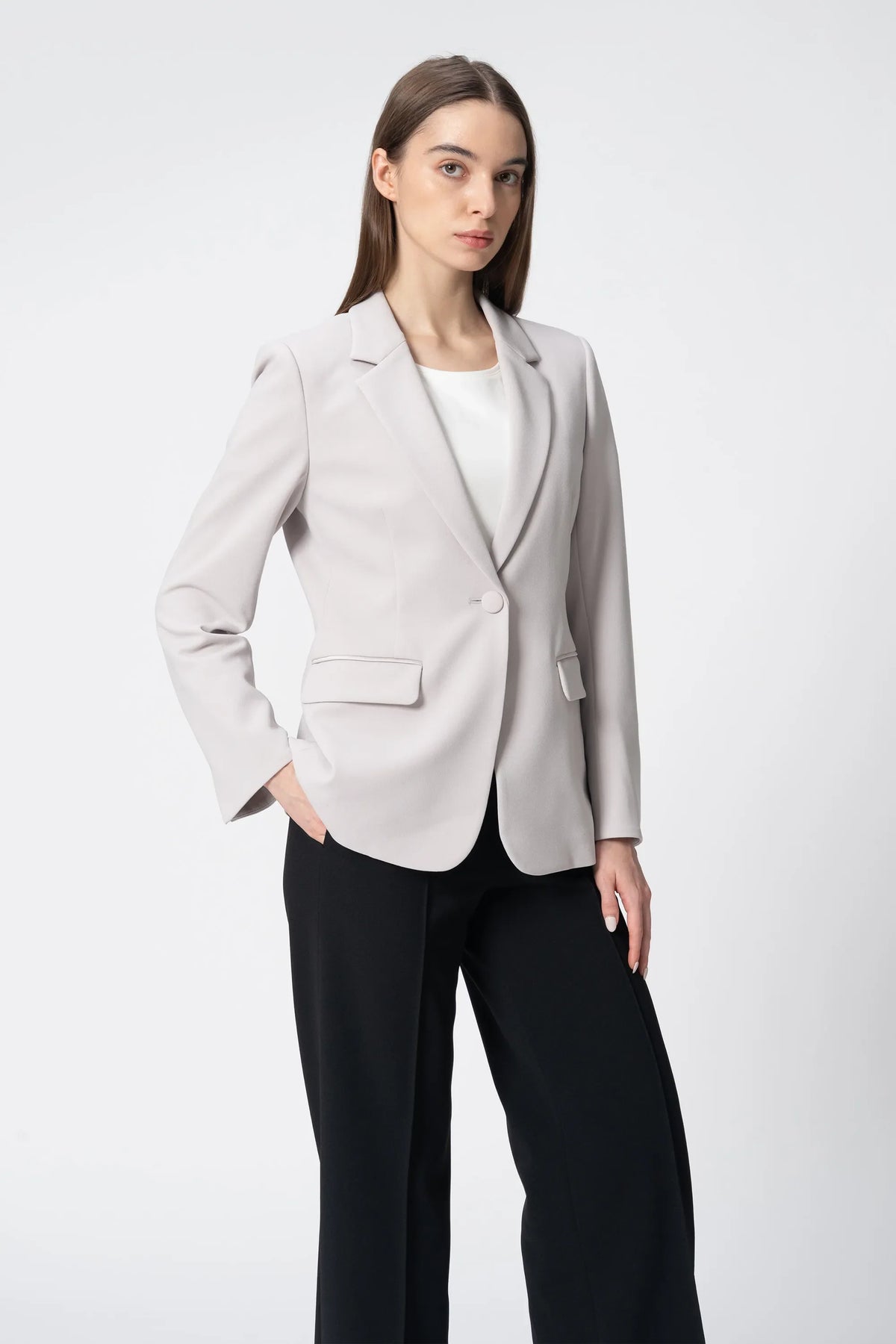 Comfort Georgette: Mode Tailored Jacket