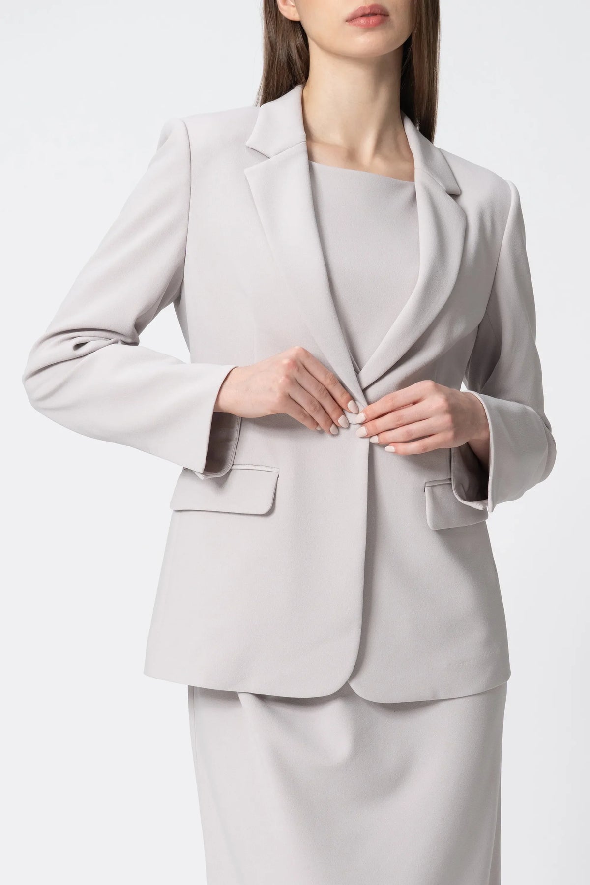 Comfort Georgette: Mode Tailored Jacket