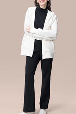 Space Material: Ribbed Hoodie