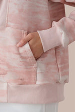 Space Material: Ribbed Hoodie