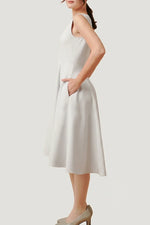 Active Stretch: Short A-Line Front Zip Dress